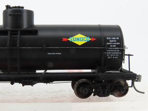 HO Scale Red Caboose RR-33011-49 SUNX Sunoco Tank Car 6459 RTR