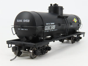 HO Scale Red Caboose RR-33011-49 SUNX Sunoco Tank Car 6459 RTR