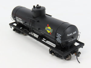 HO Scale Red Caboose RR-33010-54* SUNX Sunoco Tank Car 6491 RTR