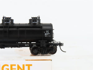 HO Scale Tangent 11519-02 GATX Lease 3-Dome 6,000 Gallon Tank Car #1591