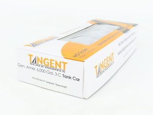 HO Scale Tangent 11510-03 GATX Celanese 6k Gallon Single Dome Tank Car #1407