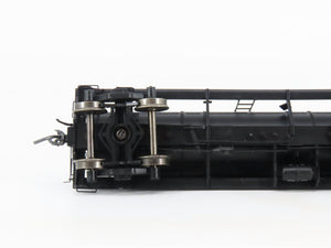 HO Scale Tangent 11511-03 GATX Black Lease 6k Gallon 3-Dome Tank Car #52456