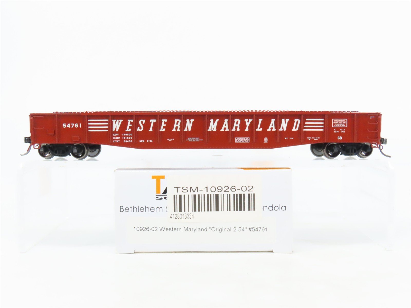 HO Scale Tangent 10926-02 WM Western Maryland 52'6