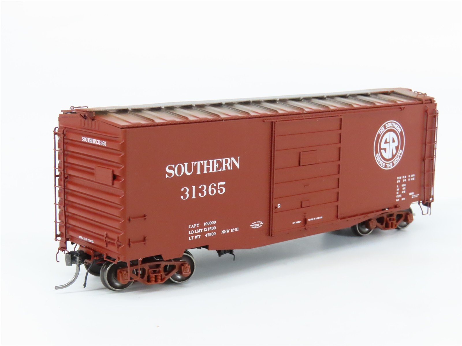 HO Scale Tangent 26010-10 SOU Southern 40' PS-1 Single Door Box Car #31365