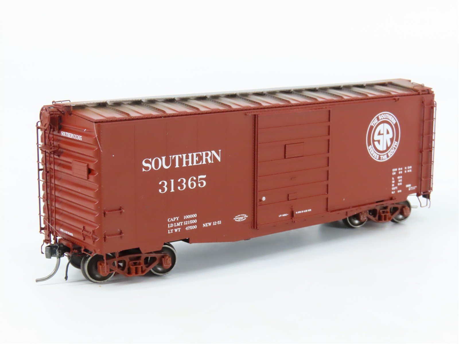 HO Scale Tangent 26010-10 SOU Southern 40' PS-1 Single Door Box Car #31365
