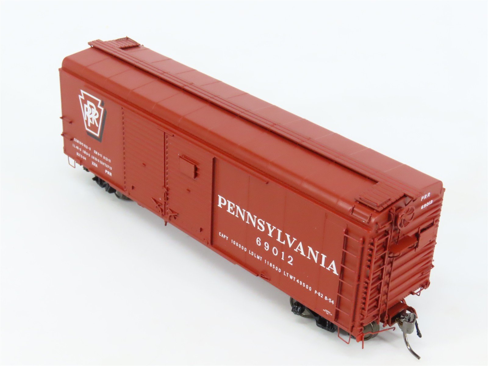 HO Scale Rapido 123009-1 PRR Pennsylvania 40' X31A Wagon Top Box Car #69012