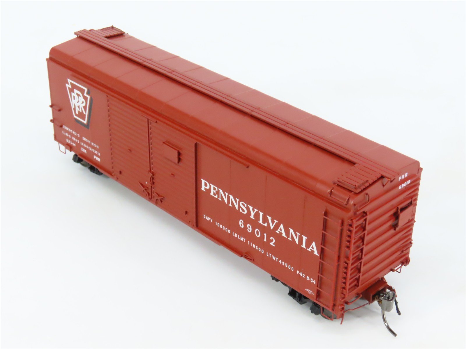 HO Scale Rapido 123009-1 PRR Pennsylvania 40' X31A Wagon Top Box Car #69012
