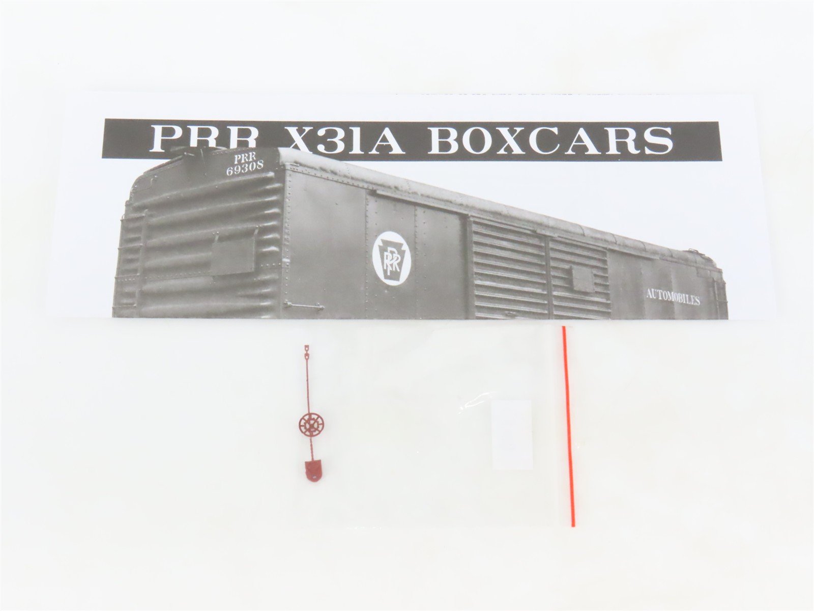 HO Scale Rapido 123009-1 PRR Pennsylvania 40' X31A Wagon Top Box Car #69012