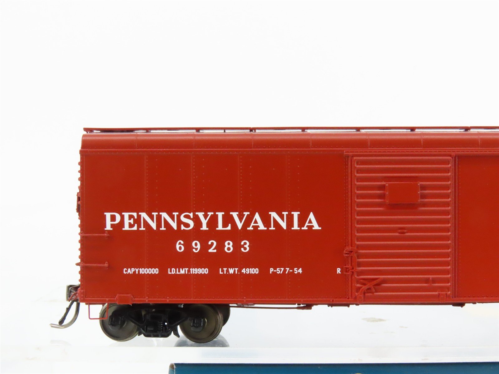 HO Scale Rapido 123003-3 PRR Pennsylvania 40' X31A Wagon Top Box Car #69283