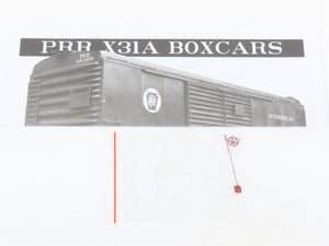 HO Scale Rapido 123003-3 PRR Pennsylvania 40' X31A Wagon Top Box Car #69283