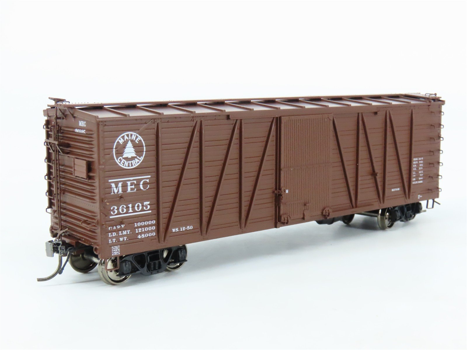 HO Rapido 142008A MEC Maine Central 40' USRA Single-Sheathed Wood Box Car #36105