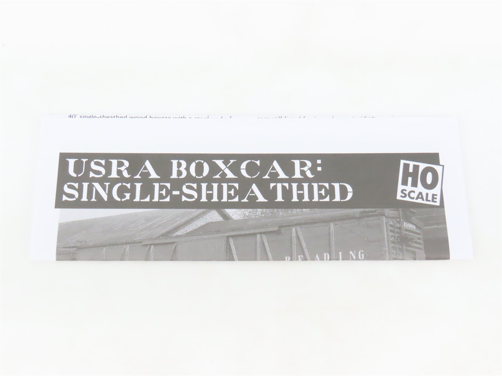 HO Rapido 142008A MEC Maine Central 40' USRA Single-Sheathed Wood Box Car #36105