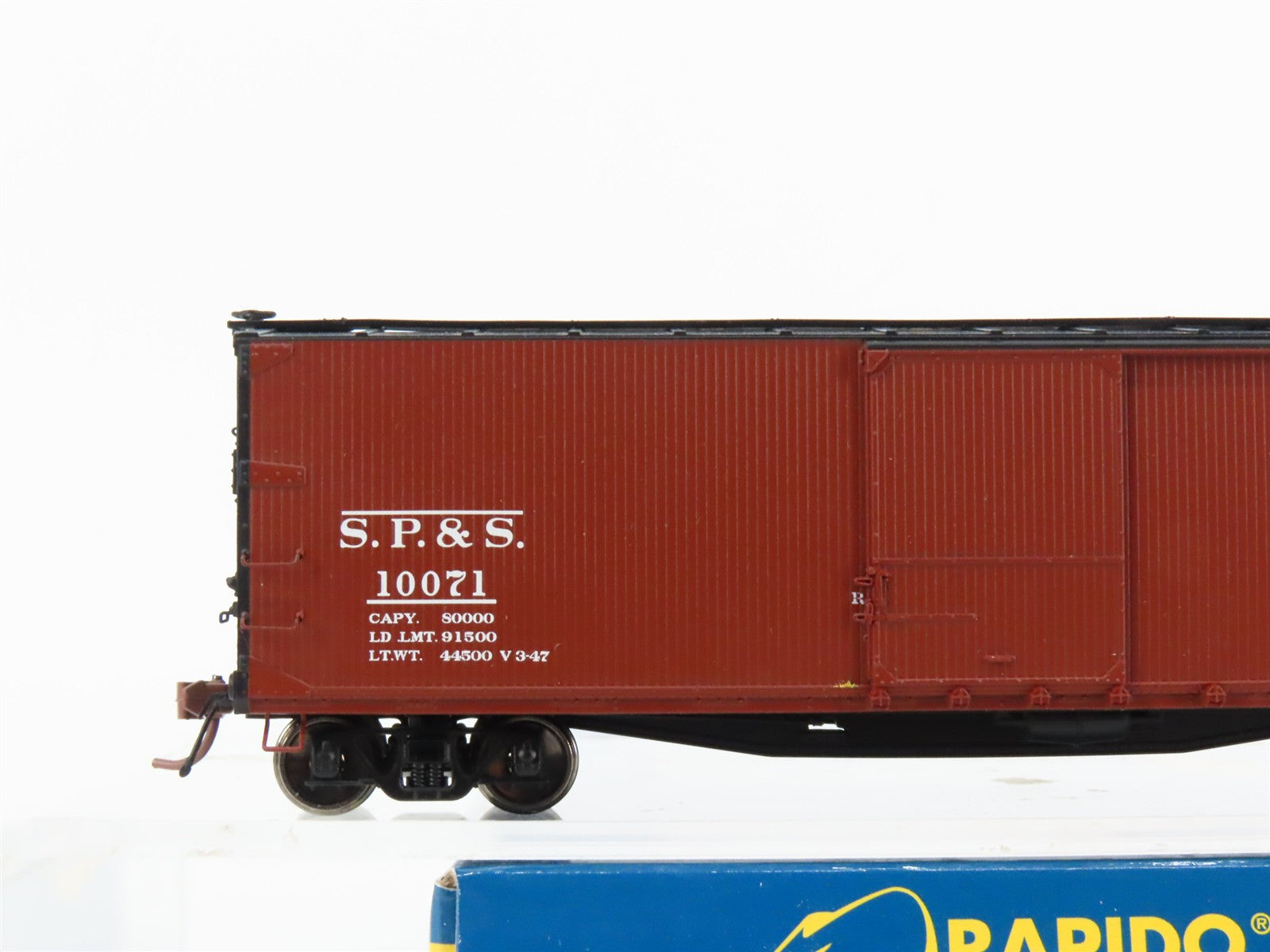 HO Scale Rapido 130111-1 SP&S 40' USRA Double-Sheathed Box Car #10071