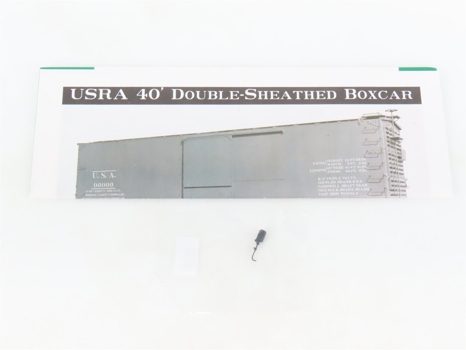 HO Scale Rapido 130111-1 SP&S 40' USRA Double-Sheathed Box Car #10071