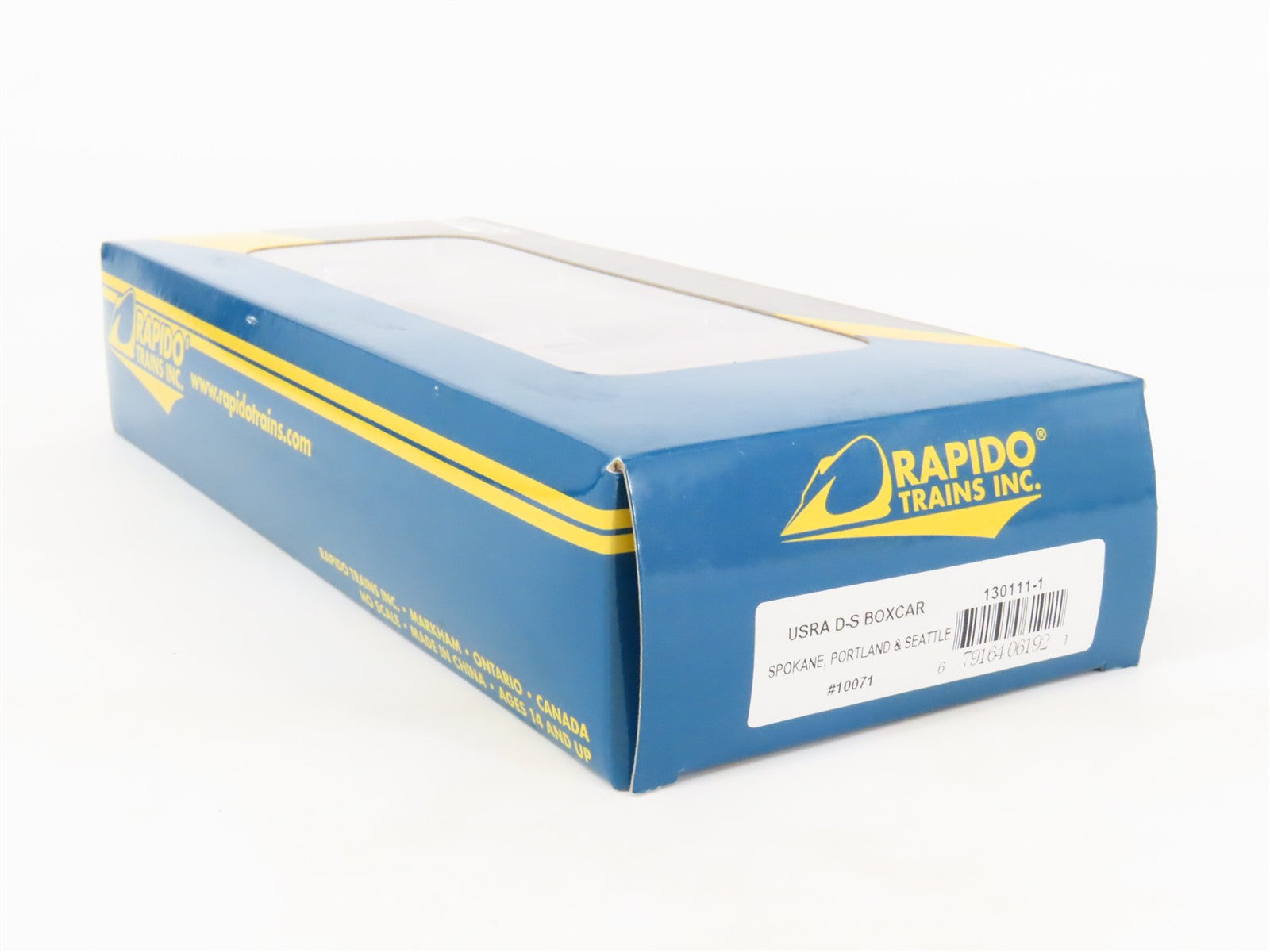 HO Scale Rapido 130111-1 SP&S 40' USRA Double-Sheathed Box Car #10071