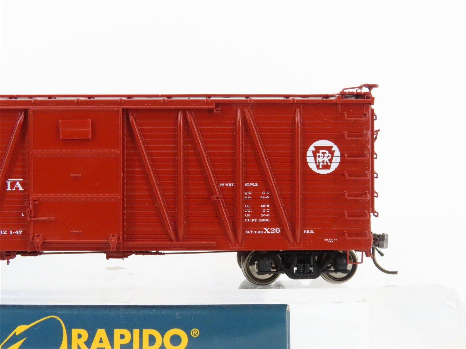 HO Scale Rapido 142012A PRR Pennsylvania USRA Single-Sheathed Box Car #45692