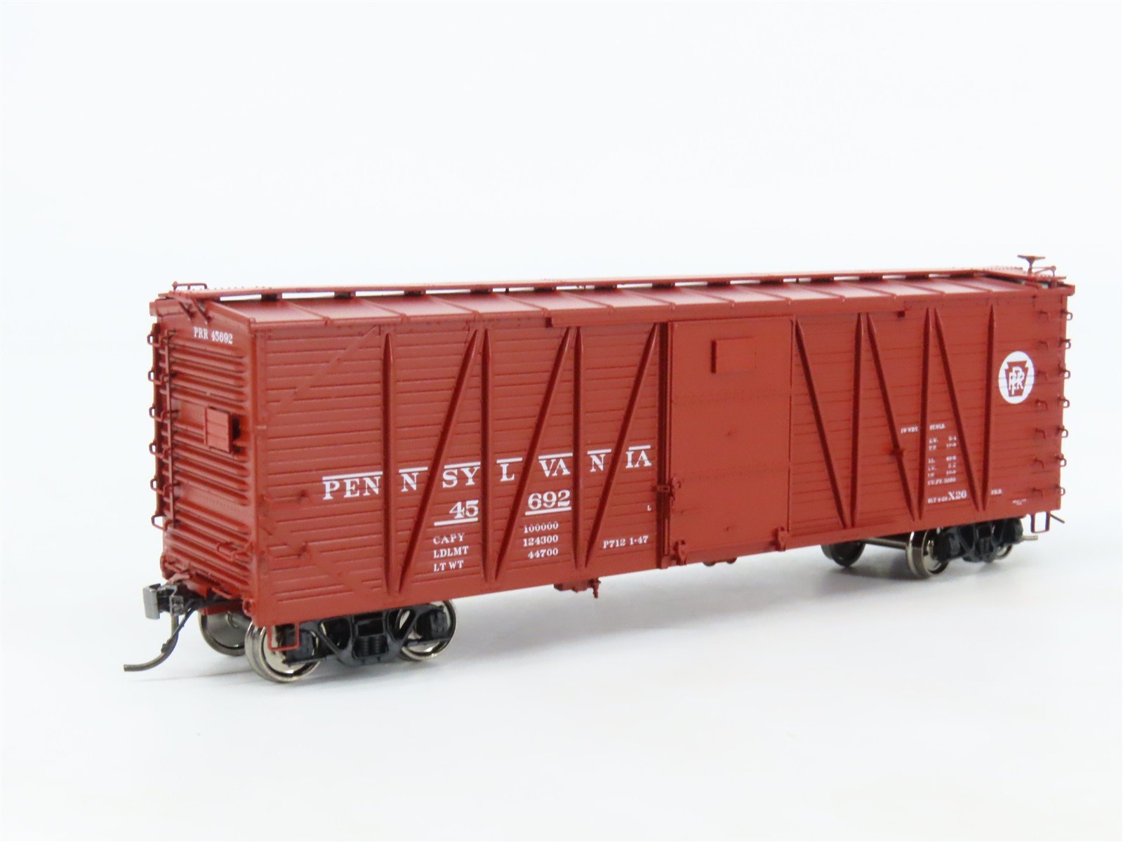 HO Scale Rapido 142012A PRR Pennsylvania USRA Single-Sheathed Box Car #45692
