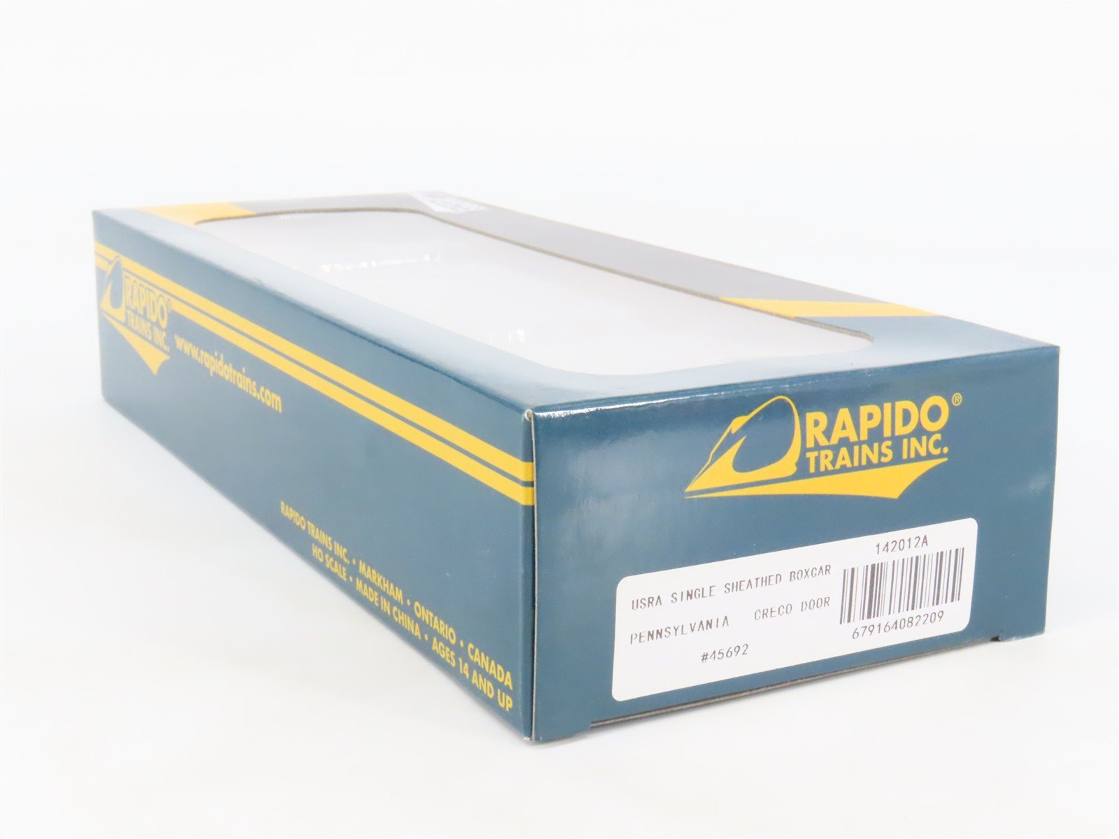 HO Scale Rapido 142012A PRR Pennsylvania USRA Single-Sheathed Box Car #45692
