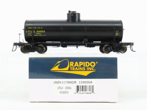 HO Scale Rapido 159006A UTLX Union X-3 Single Dome Tank Car #32003