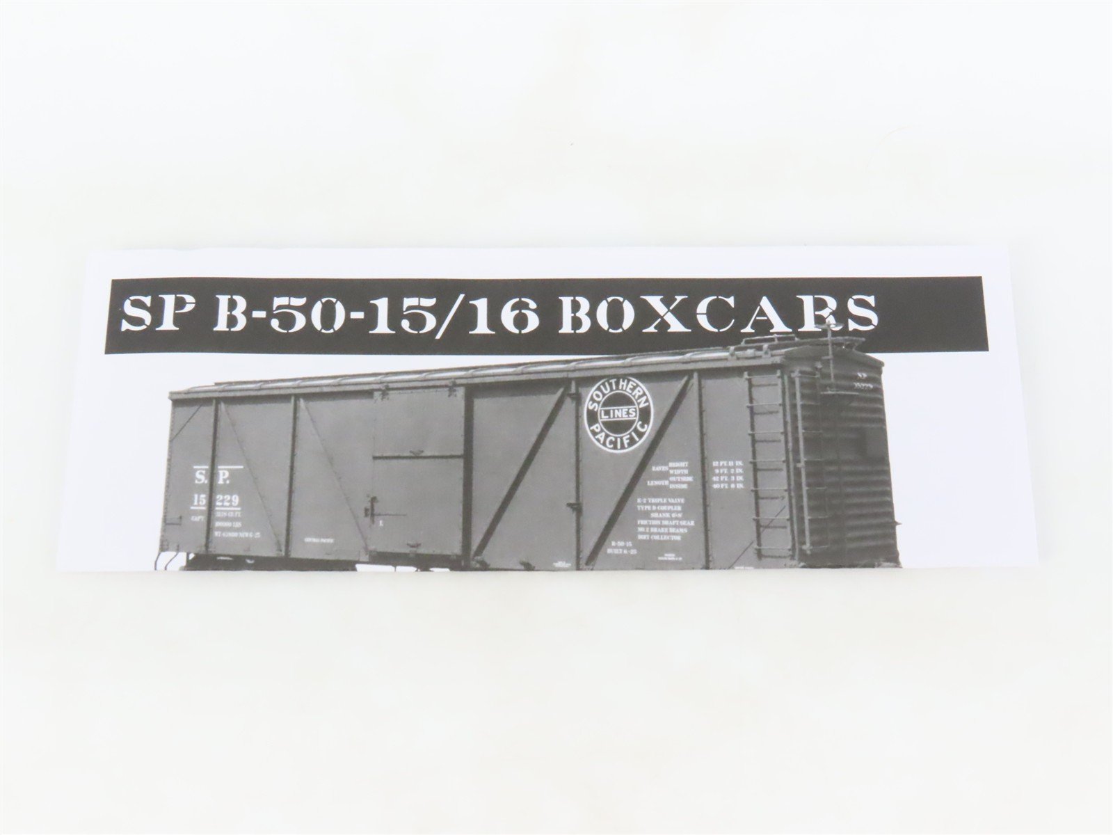 HO Scale Rapido 171002A SP Southern Pacific 40' Wood Box Car #14478