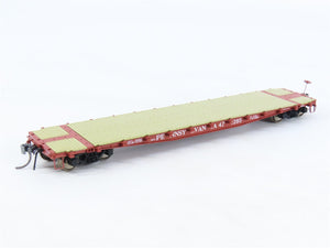 HO Scale Rapido 138002-2 PRR Pennsylvania 50' F30A Flat Car #474285