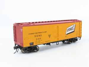 HO Scale Rapido 121011-1 KGNX Hygrade's GARX 37' Meat Reefer #3102