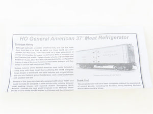 HO Scale Rapido 121011-1 KGNX Hygrade's GARX 37' Meat Reefer #3102