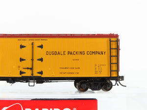 HO Scale Rapido 121005-3 GARX Dugdale Packing Co. 37' Meat Reefer #3466