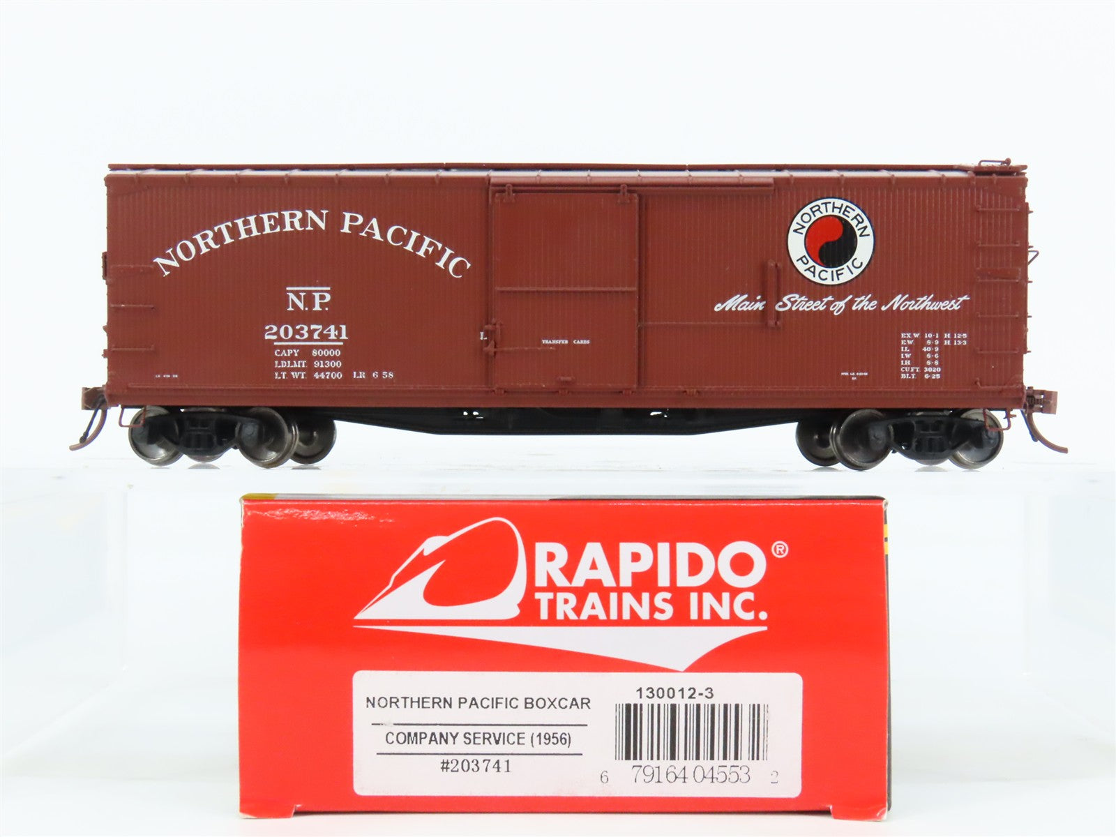 HO Scale Rapido 130012-3 NP Northern Pacific 