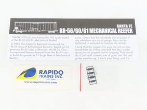 HO Scale Rapido 156003A SFRD Santa Fe 
