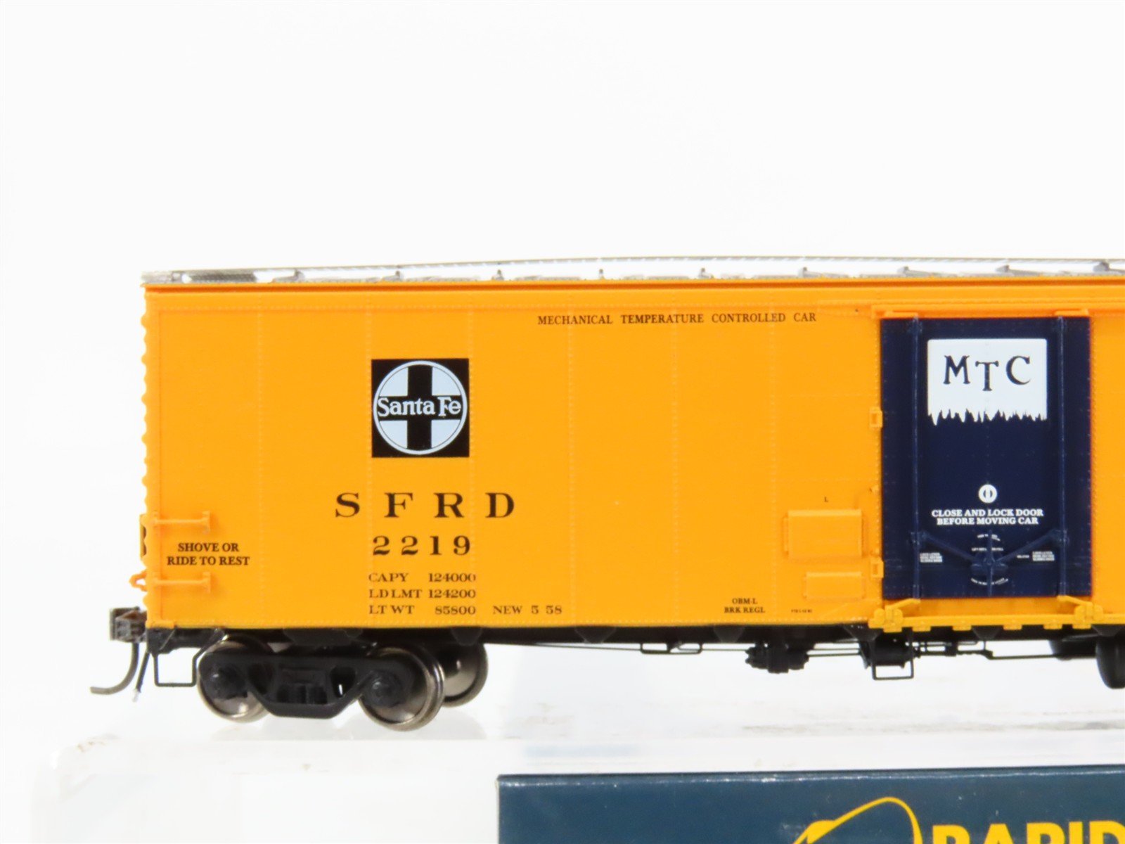 HO Rapido 156009A SFRD Santa Fe 