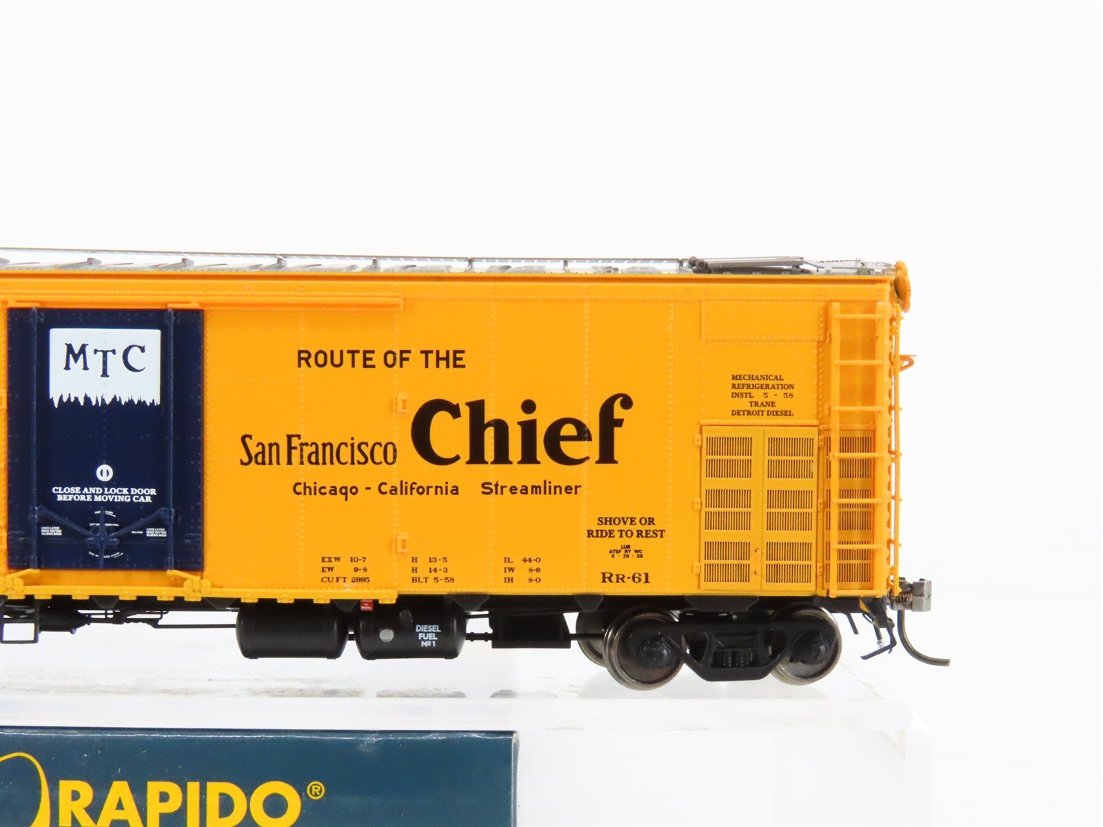 HO Rapido 156009A SFRD Santa Fe 