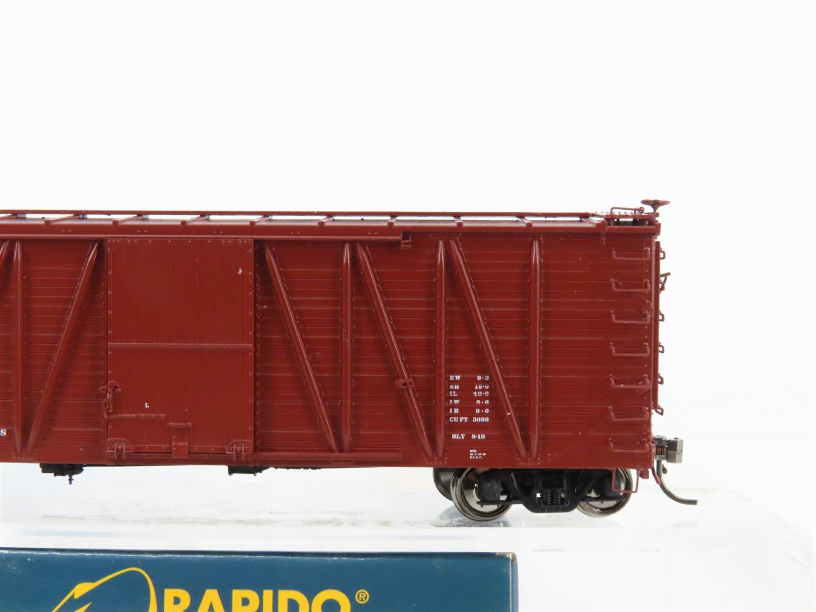 HO Scale Rapido 142014A RF&P Richmond Fredericksburg & Potomac Box Car #2718