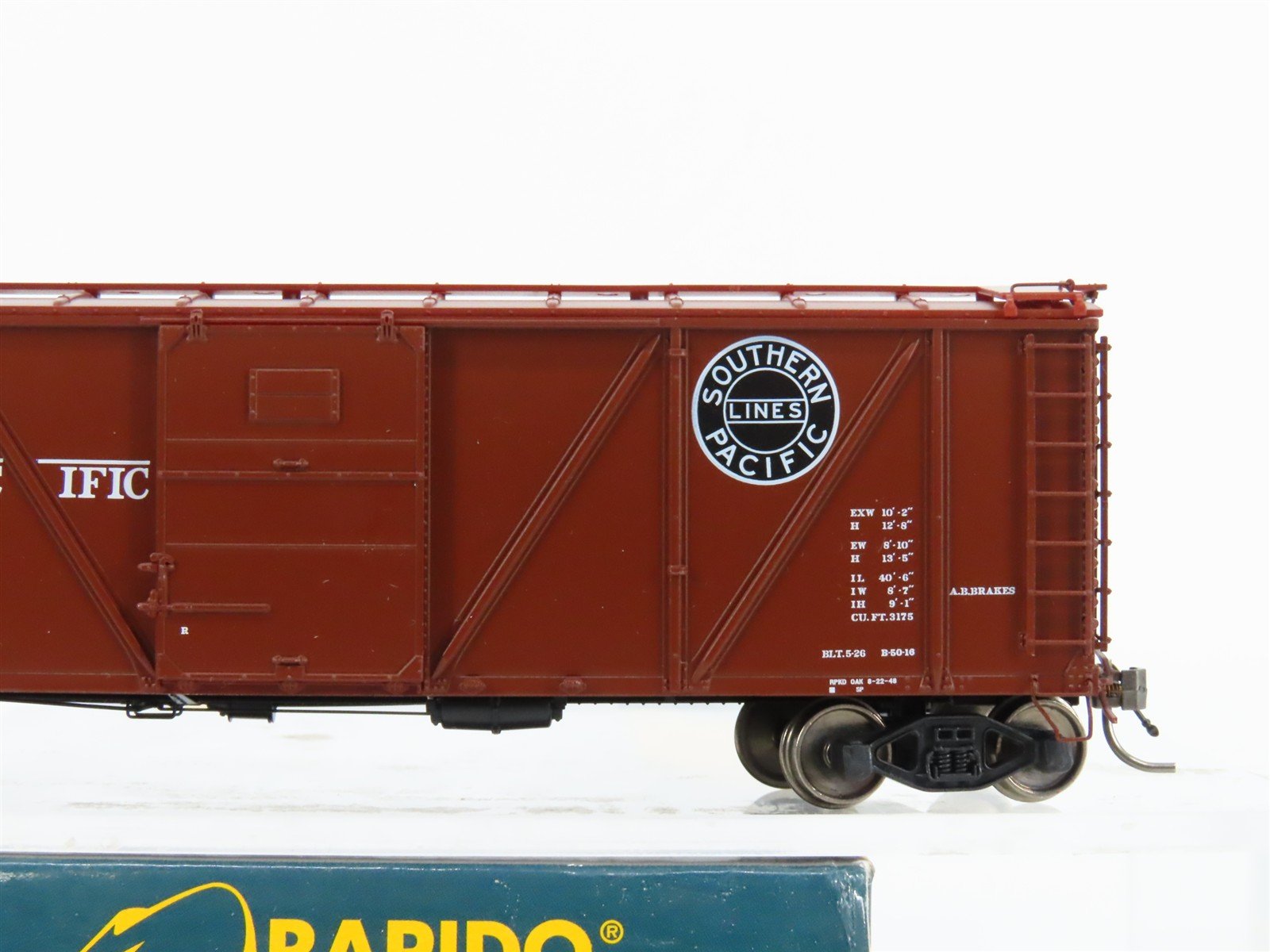HO Scale Rapido 171054A SP Southern Pacific Lines Box Car #31639