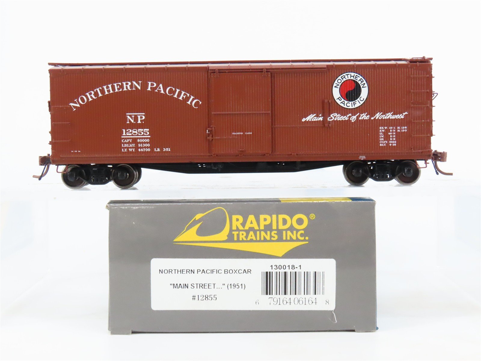 HO Scale Rapido 130018-1 NP Northern Pacific 