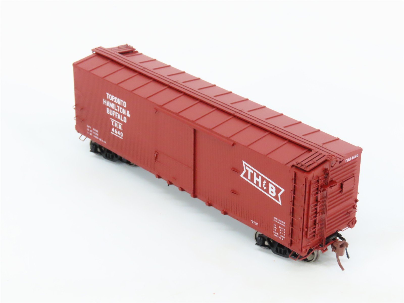 HO Scale Rapido 130112-1 THB Toronto Hamilton & Buffalo 40' Box Car #4640