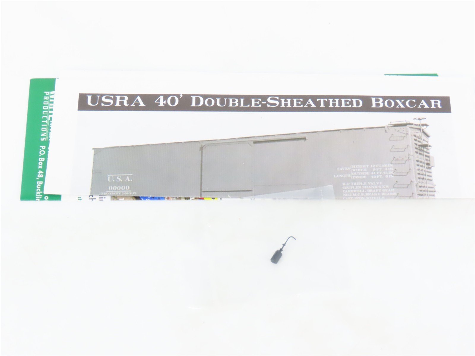 HO Scale Rapido 130112-1 THB Toronto Hamilton & Buffalo 40' Box Car #4640