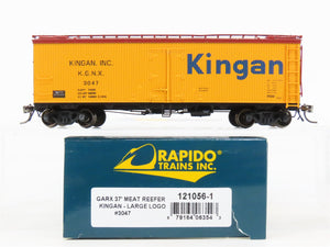HO Scale Rapido 121056-1 KGNX Kingan GARX 37' Meat Reefer #3047