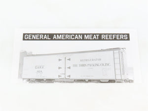 HO Scale Rapido 121056-1 KGNX Kingan GARX 37' Meat Reefer #3047