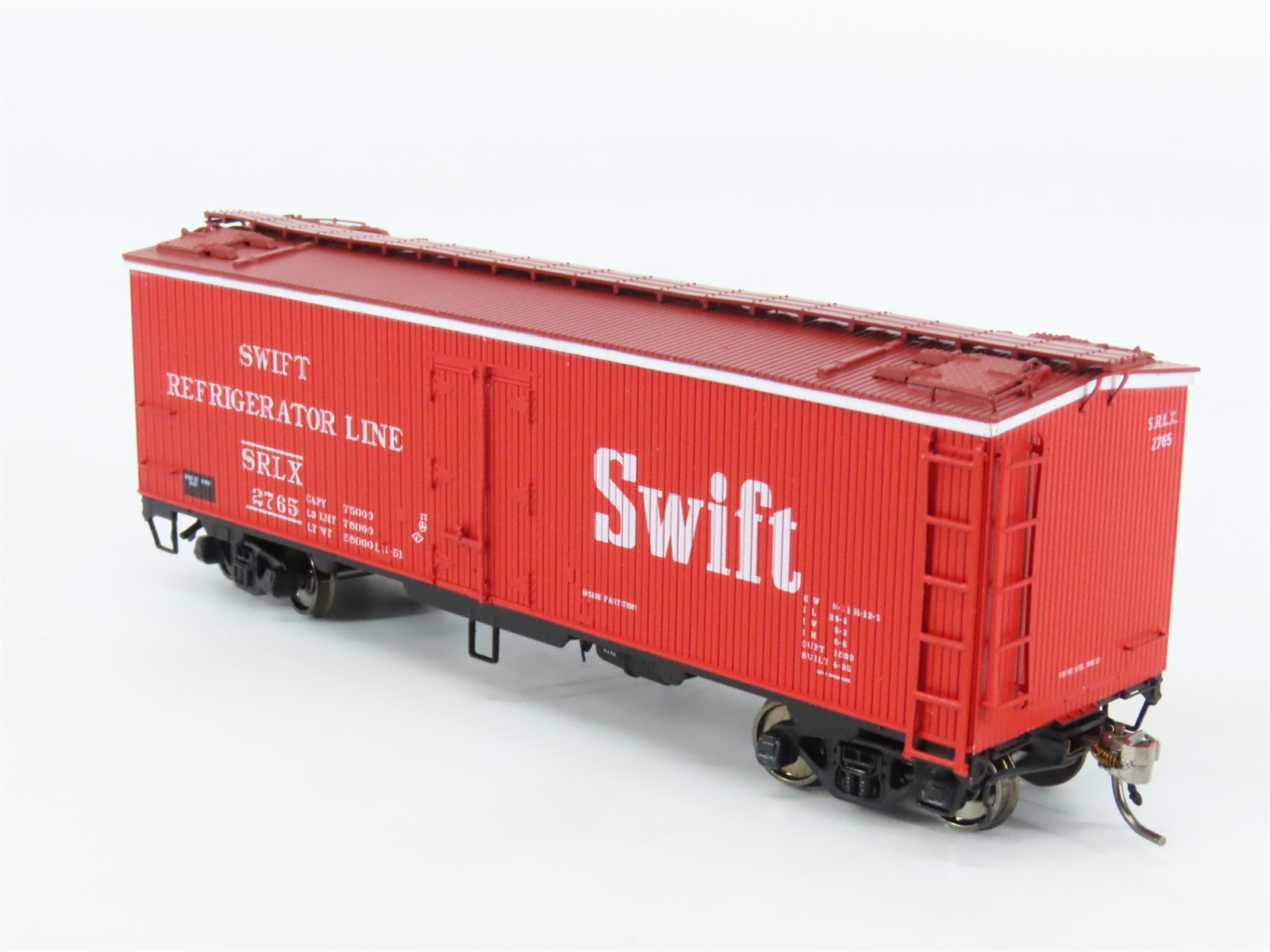 HO Scale Rapido 121059-2 SRLX Swift Refrigerator Line GARX 37' Meat Reefer #2765