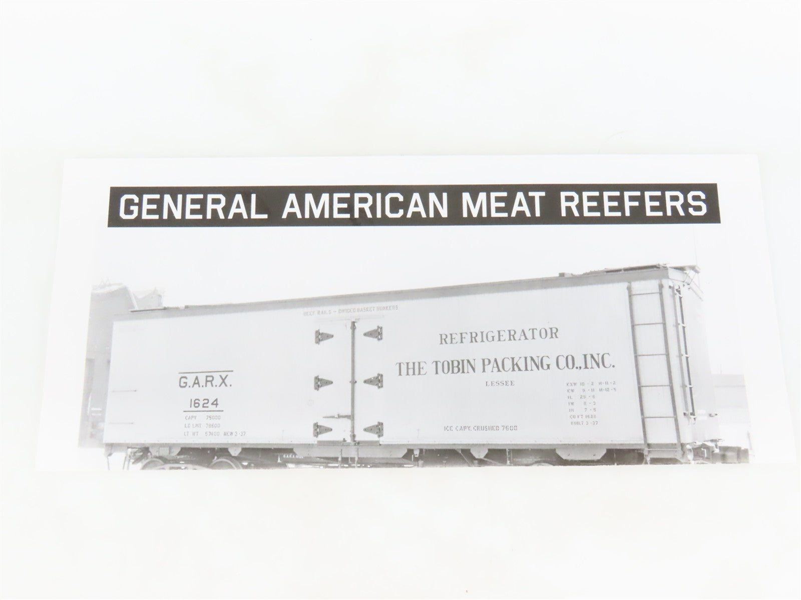 HO Scale Rapido 121059-2 SRLX Swift Refrigerator Line GARX 37' Meat Reefer #2765
