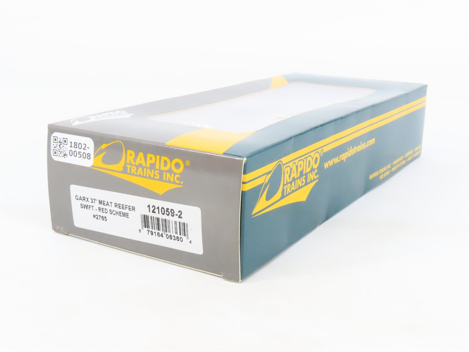 HO Scale Rapido 121059-2 SRLX Swift Refrigerator Line GARX 37' Meat Reefer #2765