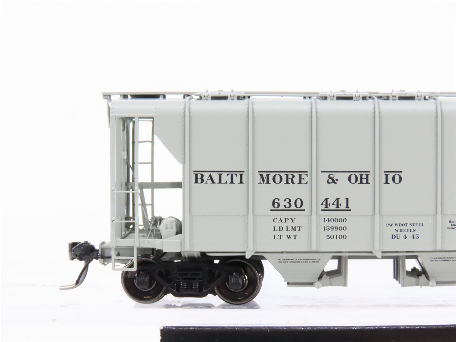 HO Scale Spring Mills Depot 141003-06 B&O Baltimore & Ohio 2-Bay Hopper #630441