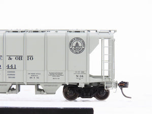 HO Scale Spring Mills Depot 141003-06 B&O Baltimore & Ohio 2-Bay Hopper #630441
