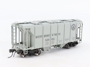 HO Scale Spring Mills Depot 141003-06 B&O Baltimore & Ohio 2-Bay Hopper #630441