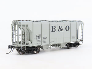 HO Scale Spring Mills Depot 141004-07 B&O Baltimore & Ohio 2-Bay Hopper #630459