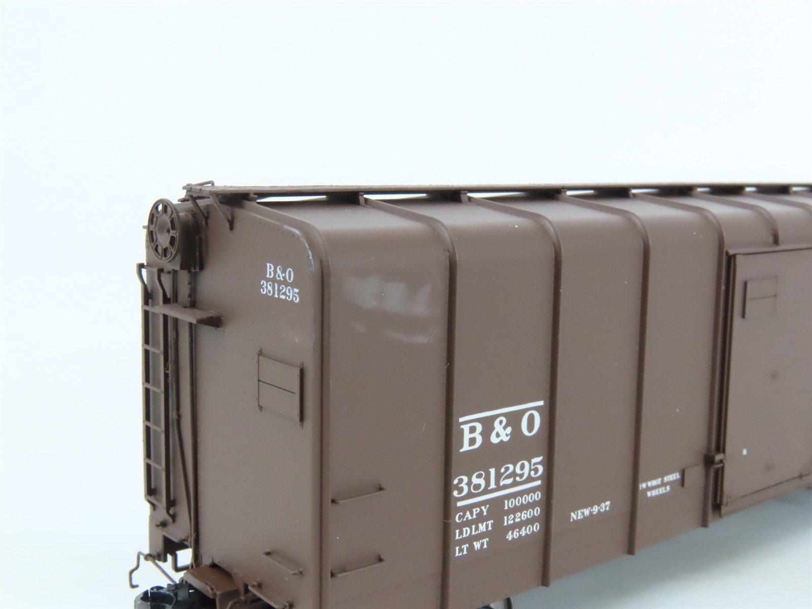 HO Scale ExactRail Platinum EPS-90053-12 B&O Baltimore & Ohio Box Car #381295