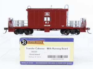 HO Scale Bluford Shops 35020 RI Rock Island Transfer Caboose #19120