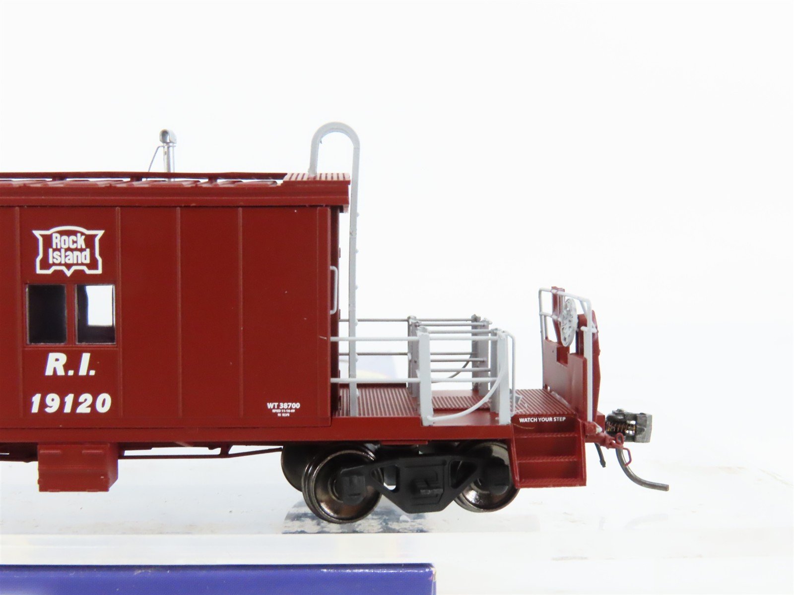 HO Scale Bluford Shops 35020 RI Rock Island Transfer Caboose #19120