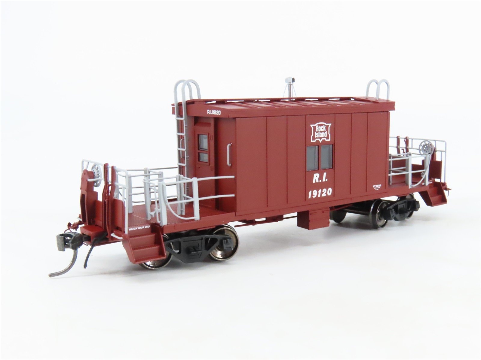 HO Scale Bluford Shops 35020 RI Rock Island Transfer Caboose #19120